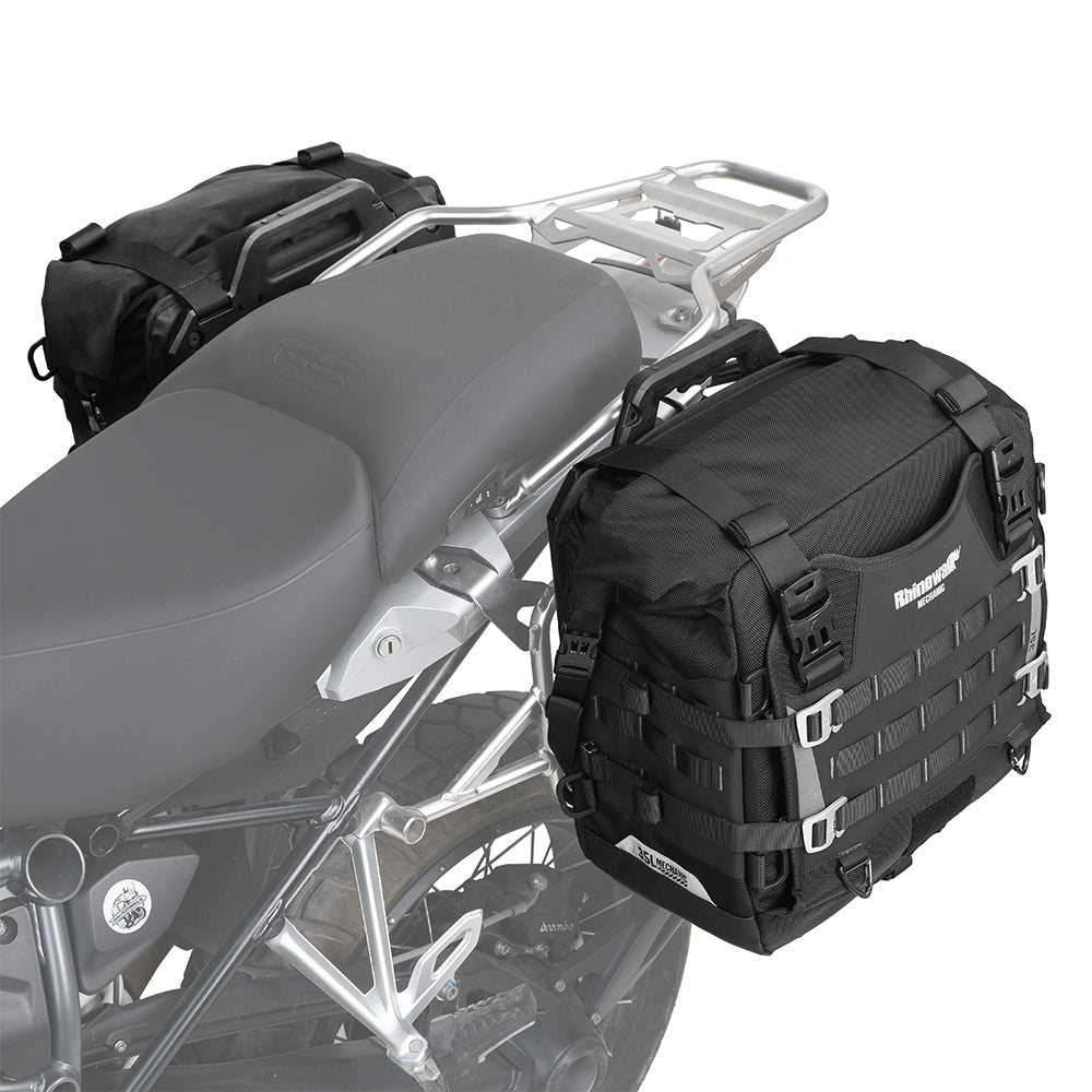 Alforja Lateral para Moto 35L - Desenganche Rápido Impermeable