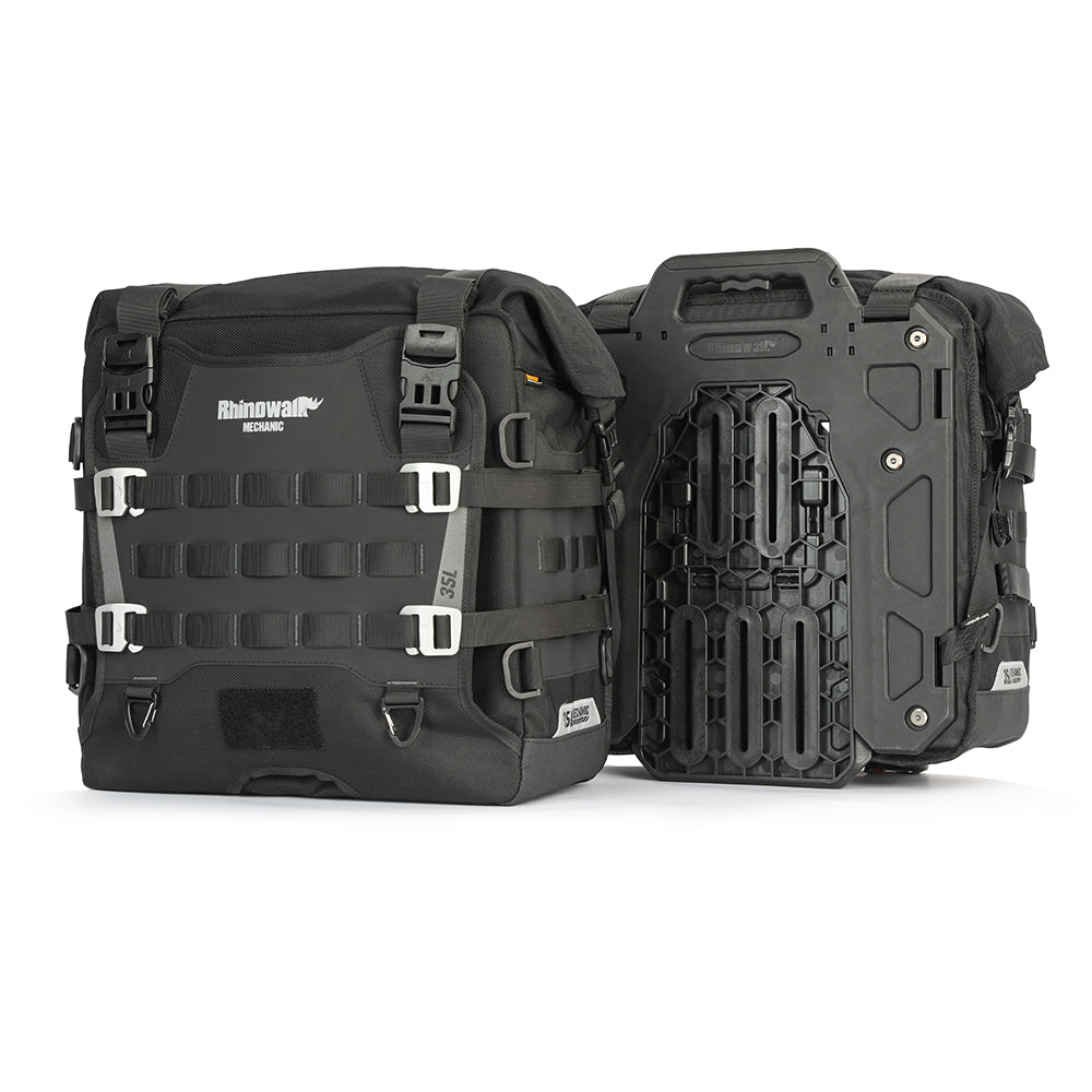 Alforja Lateral para Moto 35L - Desenganche Rápido Impermeable