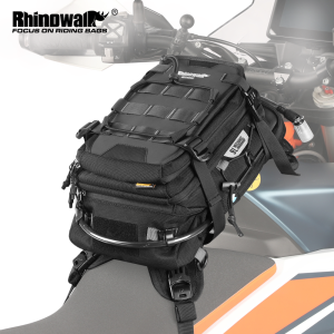 Bolso Tanque 9L para Moto - Con Porta-Bolsa de Hidratación, Impermeable