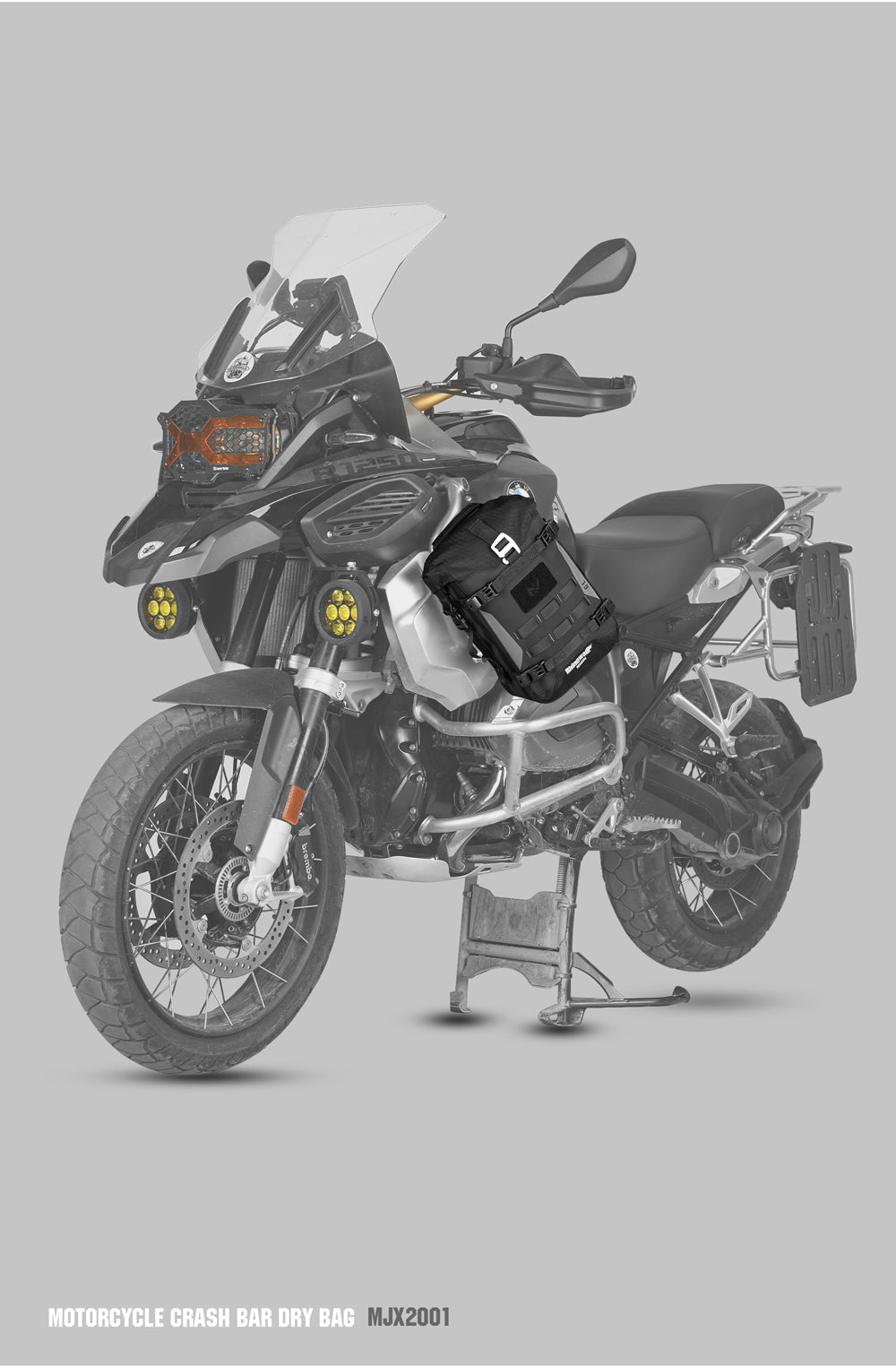 Bolso para Moto Impermeable 6L – Serie Mechanic