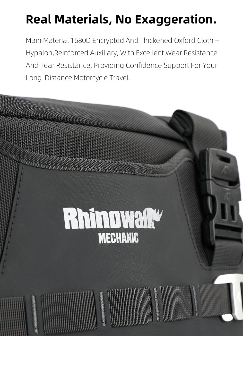 Alforja Lateral para Moto 35L - Desenganche Rápido Impermeable