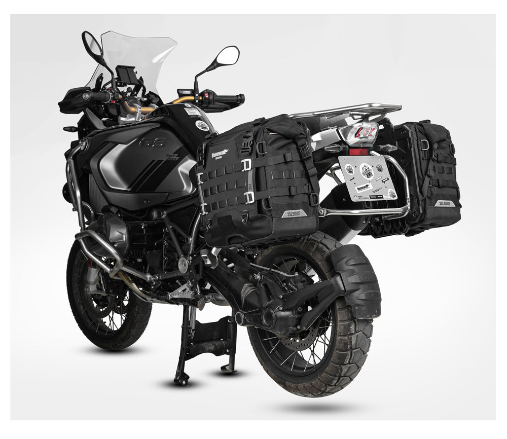 Alforja Lateral para Moto 35L - Desenganche Rápido Impermeable