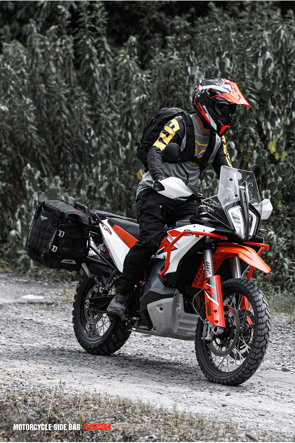 Alforja Lateral para Moto 35L - Desenganche Rápido Impermeable