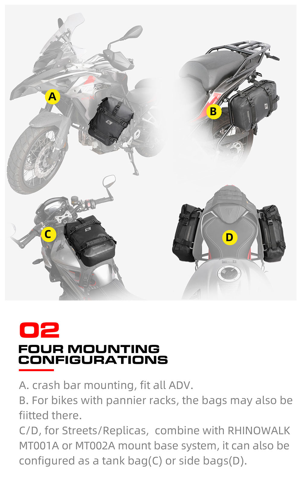 Bolso Impermeable para Caño de Protección 6L
