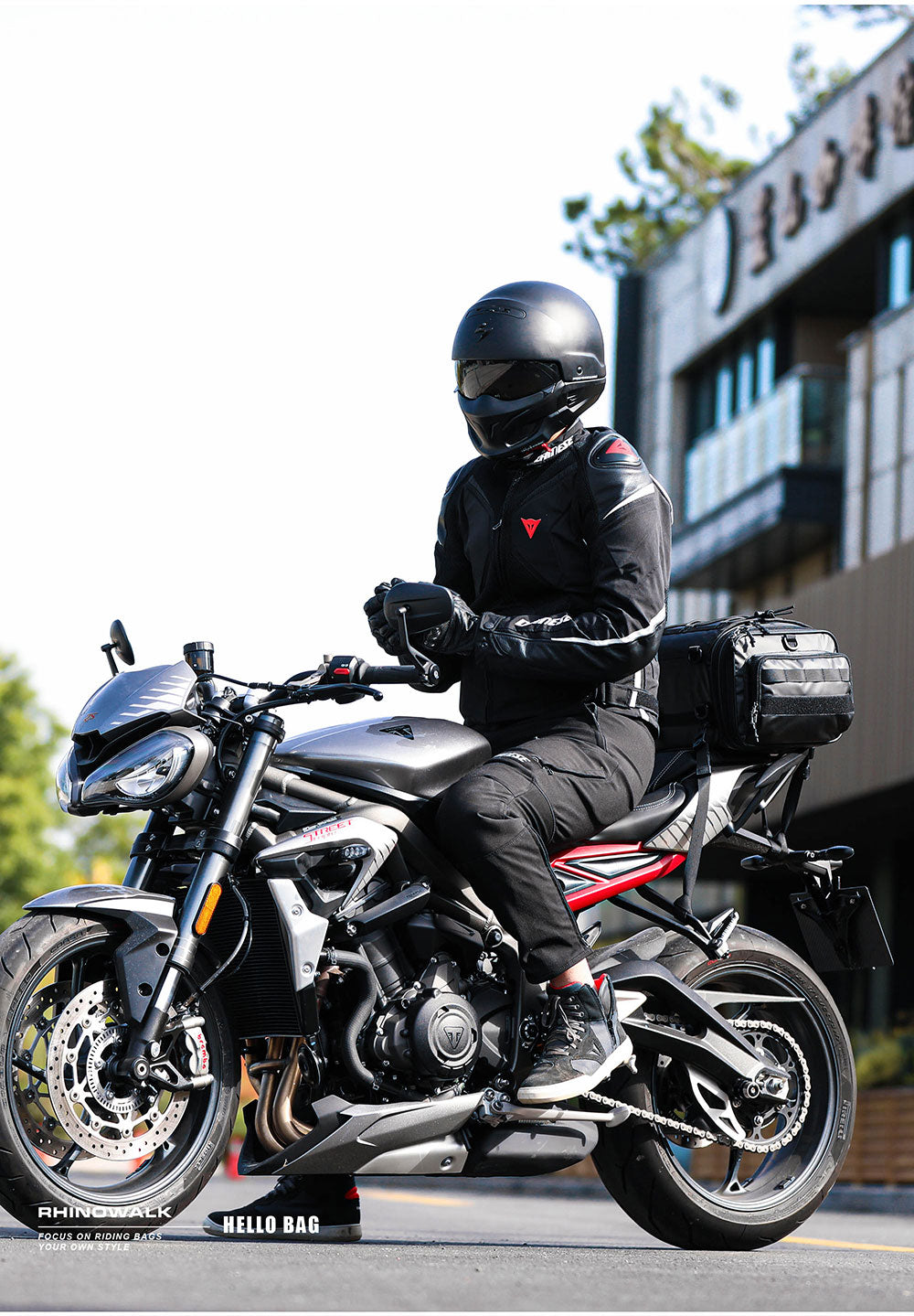 Bolso Cola para Moto 19-26L